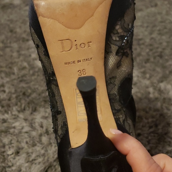 Dior peep toe booties - Picture 4 of 7